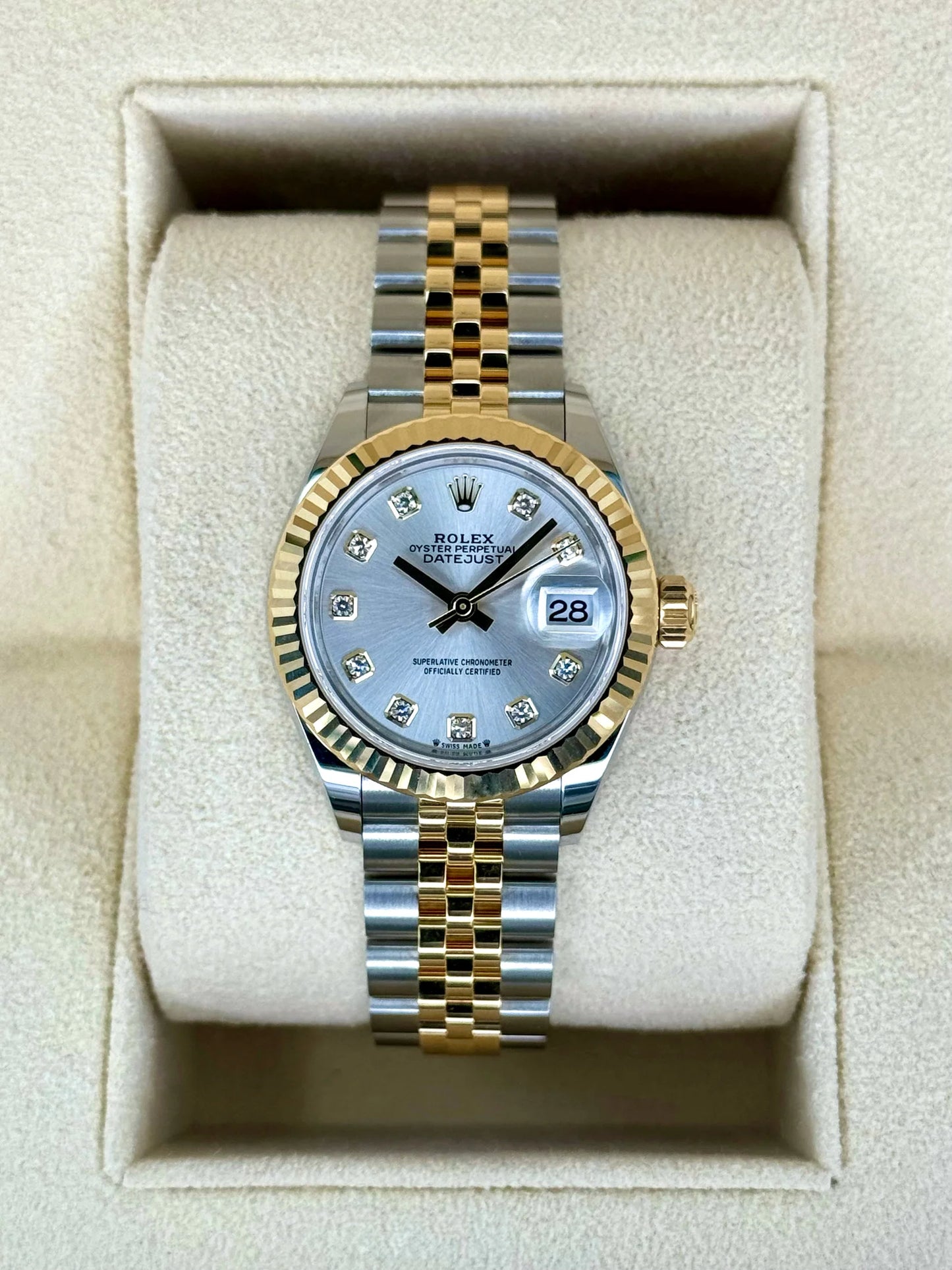 Datejust Lady Assembled (80) 31mm 279173 Jubilee Silver Diamond Dial