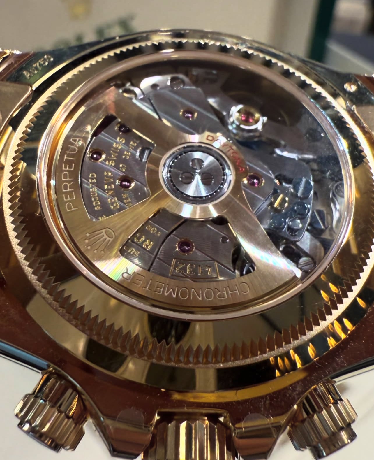 Daytona Assembled (100) Le Mans 126528LN yellow Gold plated