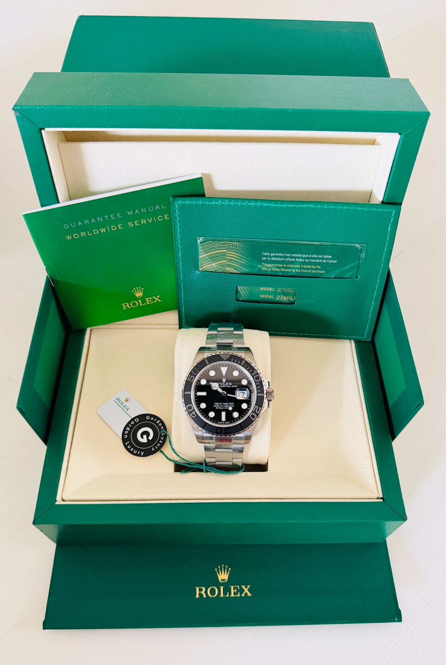 NEW 2024 Yacht-Master Assembled (100) 42mm 226627 Titanium