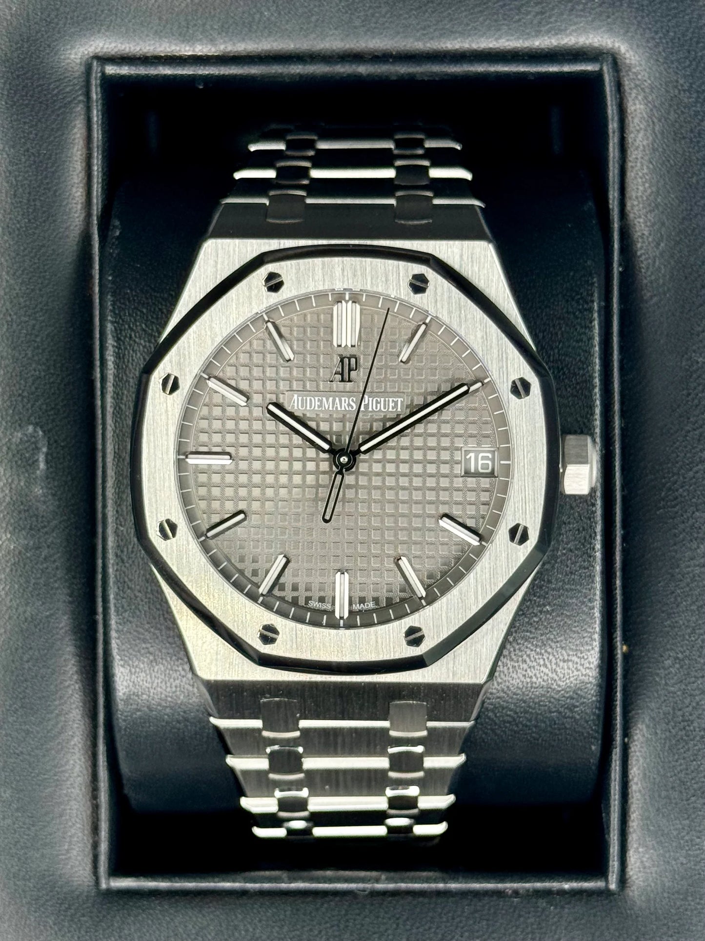 AP Assembled 80% Royal Oak 41mm 15500ST Grey Dial