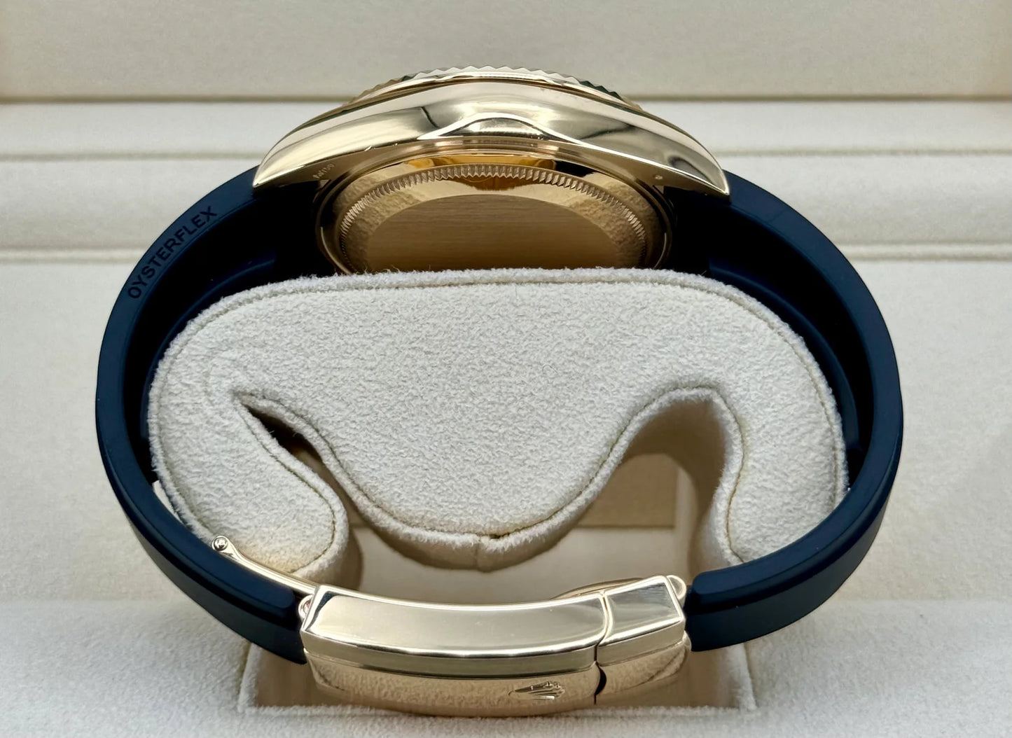 Sky-Dweller Assembled 42mm 326238 Yellow Gold Oysterflex Black Dial