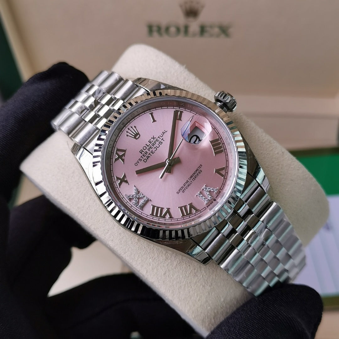 Datejust Assembled (100) 36mm 126200 Jubilee pink Dial