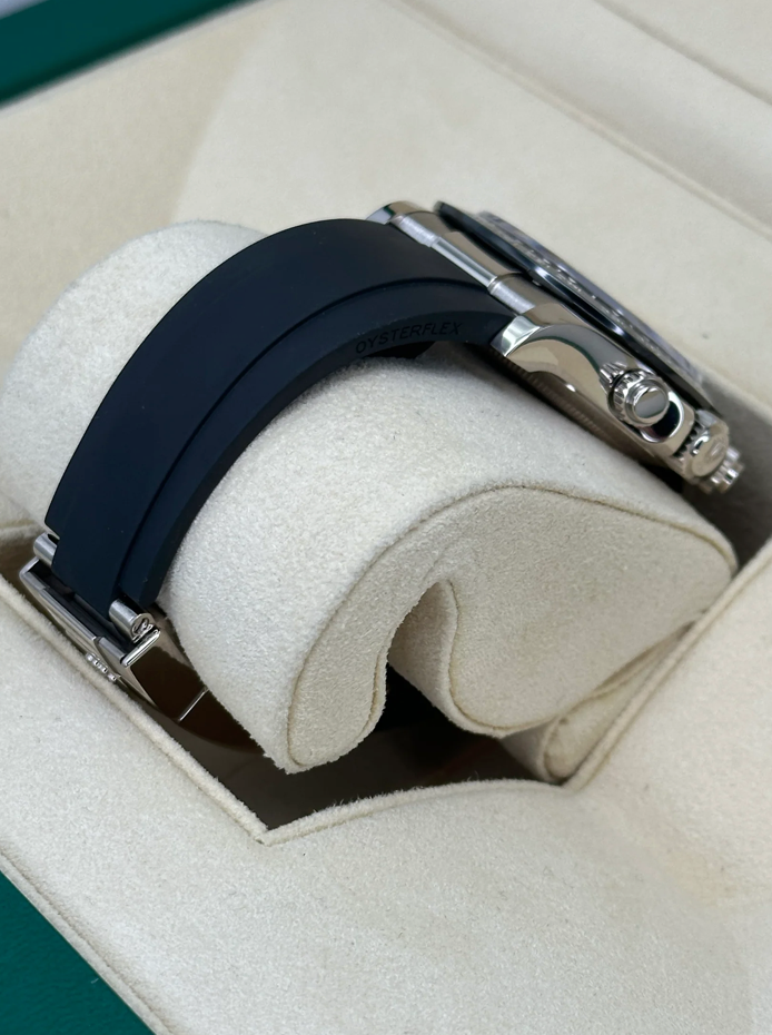Daytona Assembled (100) 40mm 116519LN White Gold Oysterflex Grey Ghost Dial