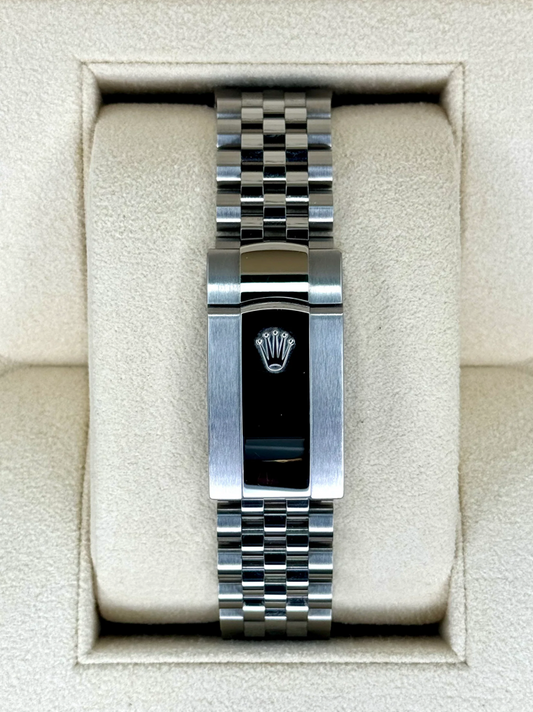 Datejust Zusammengebaut (100) 36mm 126200 Jubilee Blau Motiv Zifferblatt