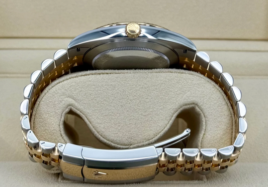 Datejust Assembled (100) NEW 2024 41mm 126333 Two-Tone Jubilee Wimbledon Dial