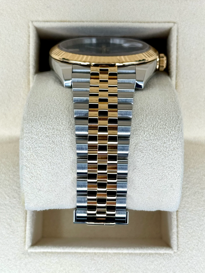 Datejust Assembled (100) NEW 2024 41mm 126333 Two-Tone Jubilee Wimbledon Dial