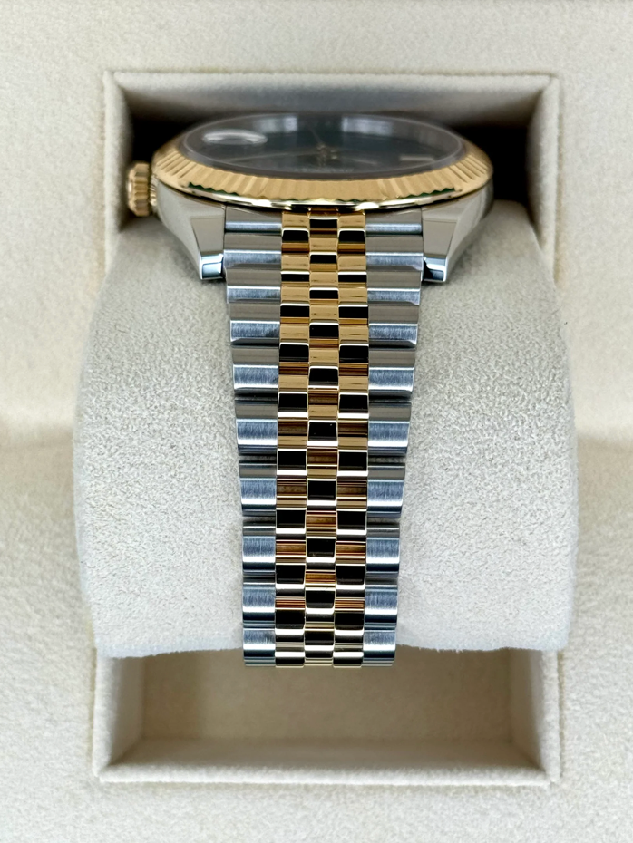 Datejust Assembled (100) NEW 2024 41mm 126333 Two-Tone Jubilee Wimbledon Dial