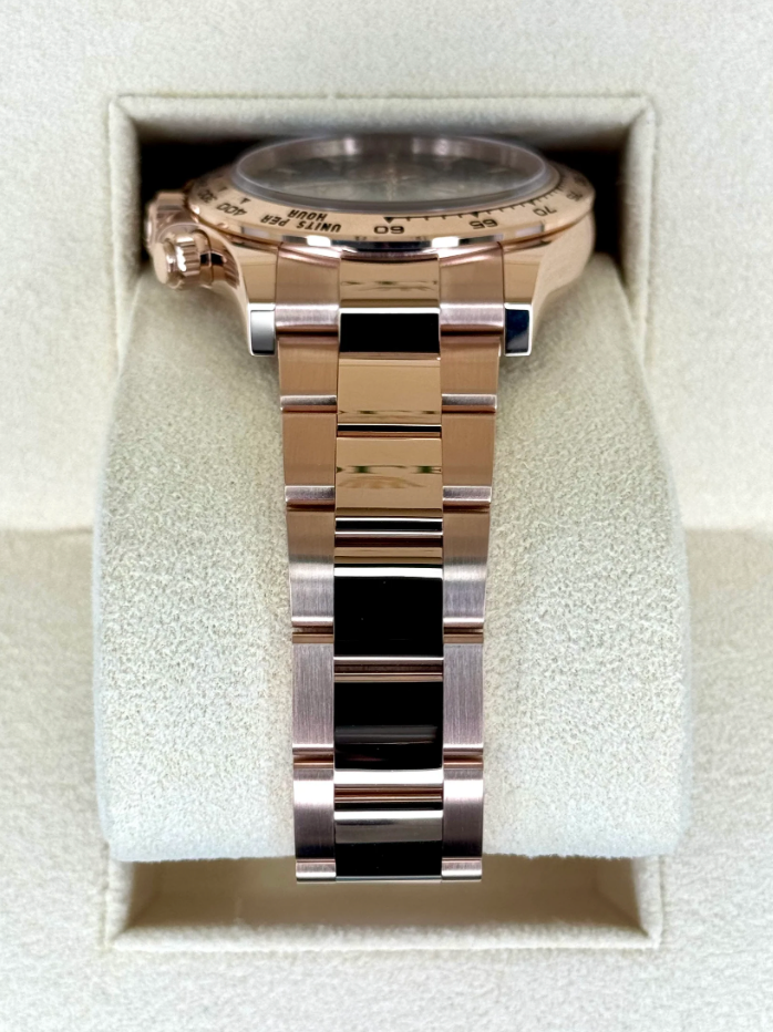 NEW 2024 Daytona Assembled (100) 40mm 126505 Rose Gold-plated Black Dial