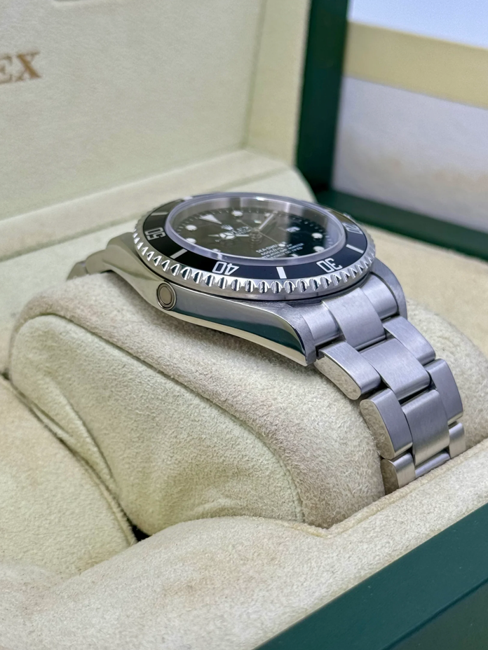 Sea-Dweller Assembled (100) 40mm 16600 Stainless Steel Black Dial