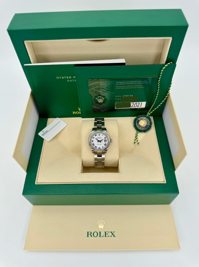 Datejust Assembled (80) Lady 28mm 279174 Stainless Steel Oyster White Dial