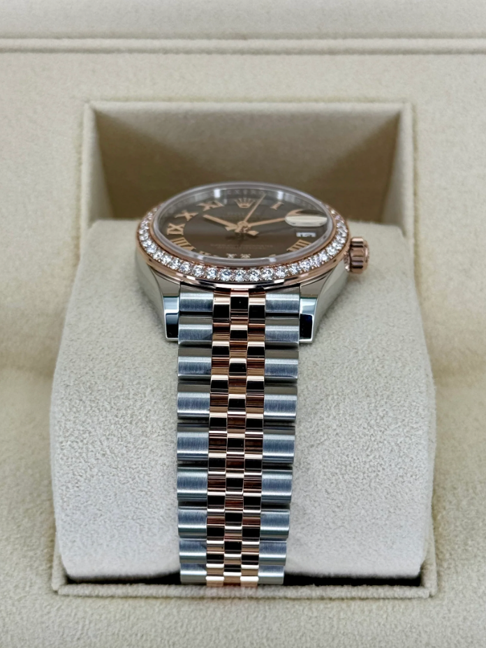 Datejust Assembled (80) 2023 Lady-Datejust 31mm 278381RBR Two-Tone Chocolate Dial