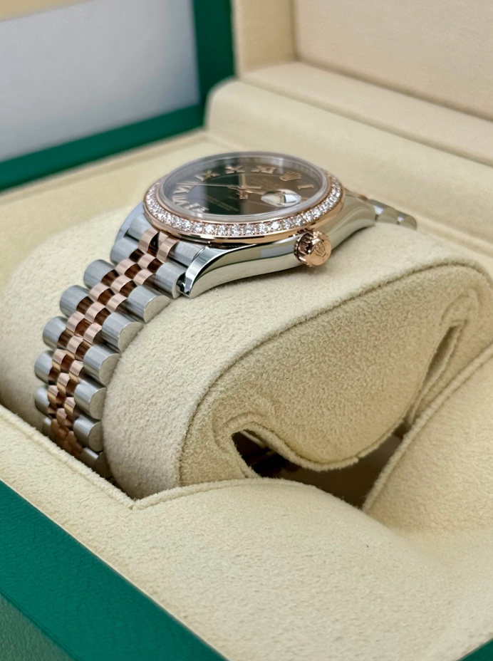 Datejust Assembled (80) 2023 Lady-Datejust 31mm 278381RBR Two-Tone Chocolate Dial