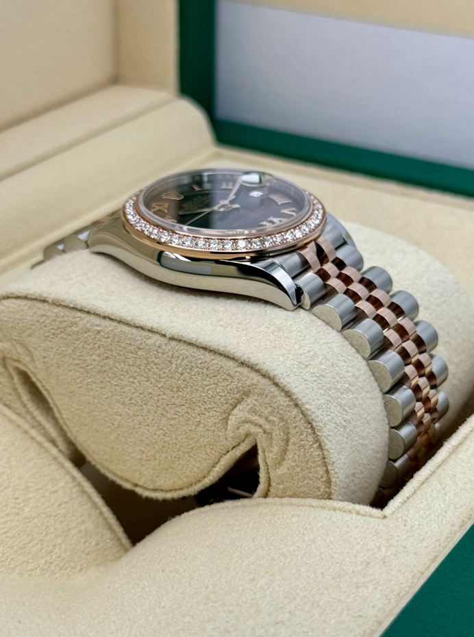 Datejust Assembled (80) 2023 Lady-Datejust 31mm 278381RBR Two-Tone Chocolate Dial