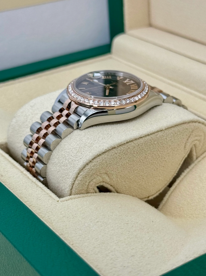 Datejust Assembled (80) 2023 Lady-Datejust 31mm 278381RBR Two-Tone Chocolate Dial