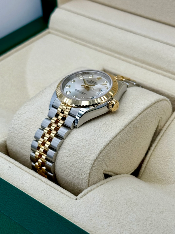 Datejust Lady Assembled (80) 31mm 279173 Jubilee Silver Diamond Dial