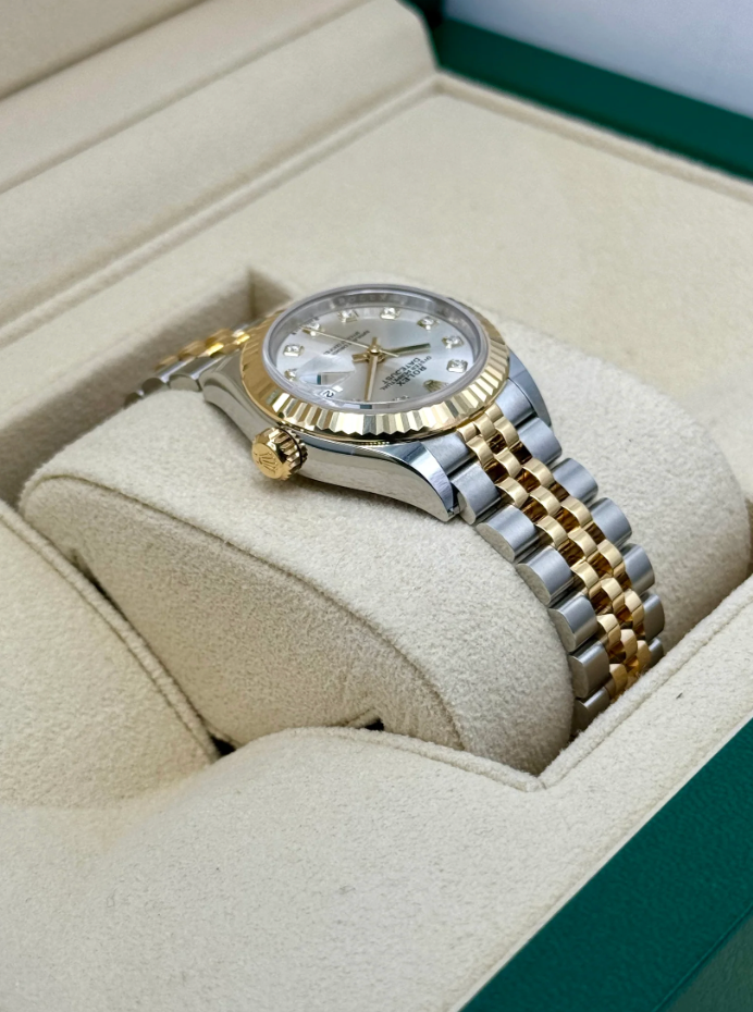 Datejust Lady Assembled (80) 31mm 279173 Jubilee Silver Diamond Dial