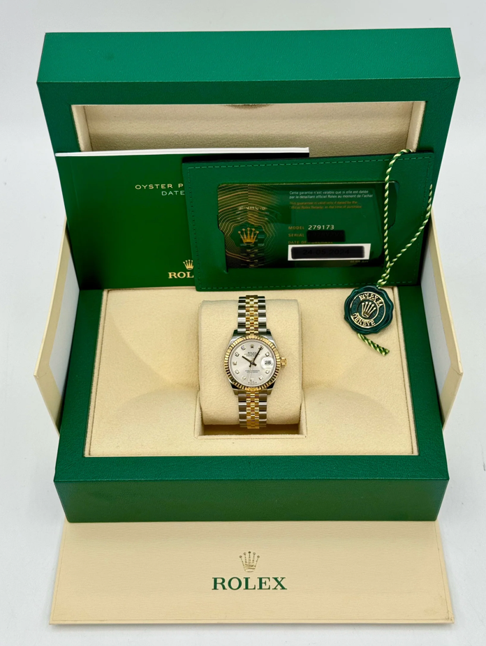 Datejust Lady Assembled (80) 31mm 279173 Jubilee Silver Diamond Dial