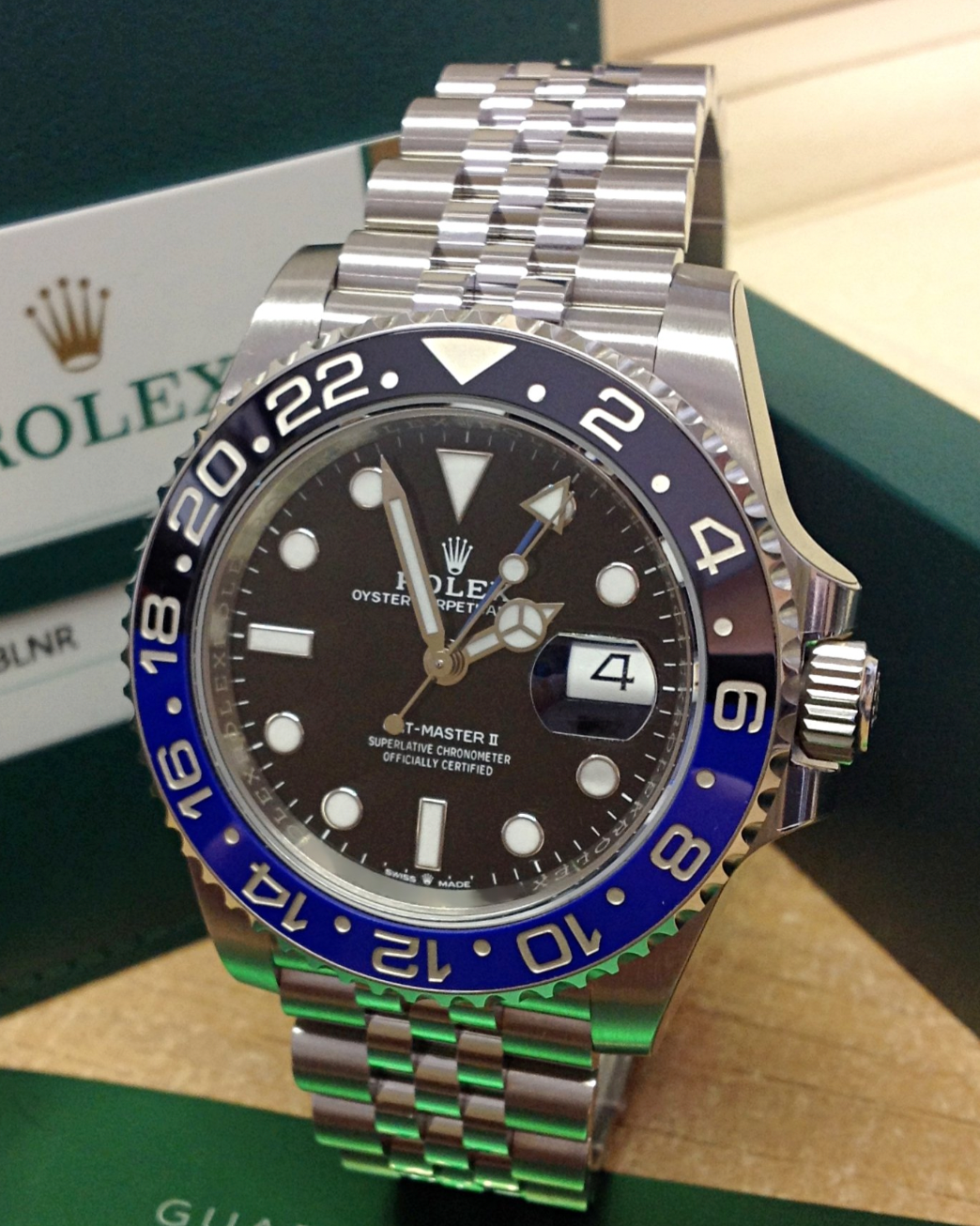 Gmt master Batman Assembled 80% II 126710BLNR jubilèe