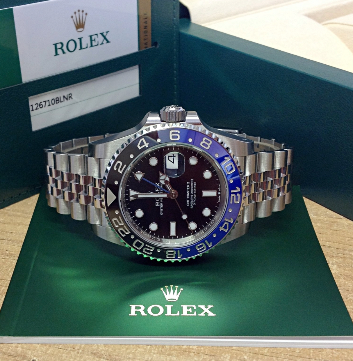 Gmt master Batman Assembled 80% II 126710BLNR jubilèe