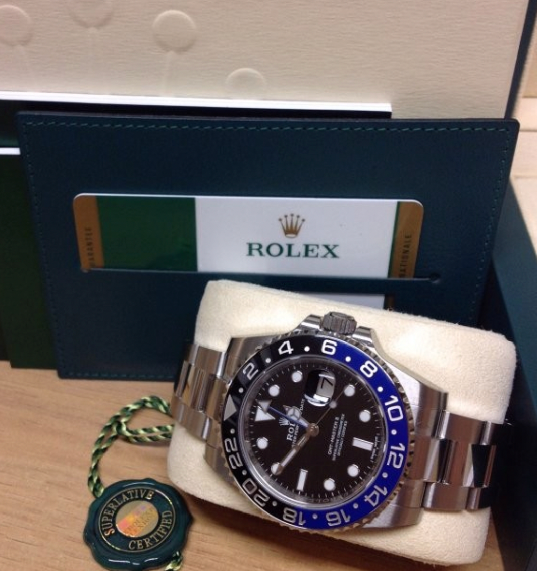 Gmt master Batman Assembled 80% II 126710BLNR Oyster