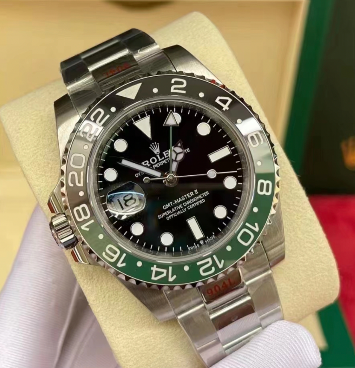 Gmt master II Assembled 80% sprite 126720VTNR Oyster