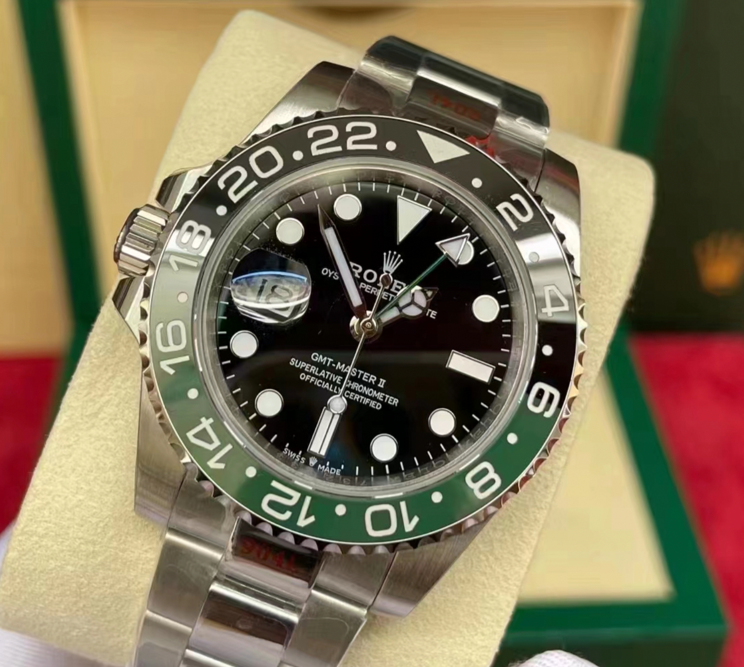 Gmt master II Assembled 80% sprite 126720VTNR Oyster