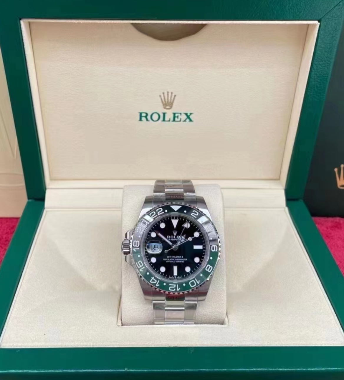 Gmt master II Assembled 80% sprite 126720VTNR Oyster