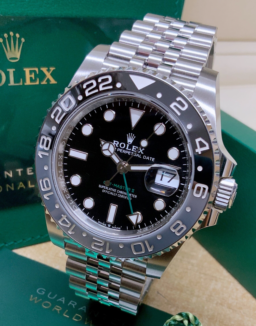 Gmt master II Assembled 80% Bruce Wayne 126720VTNR jubilee