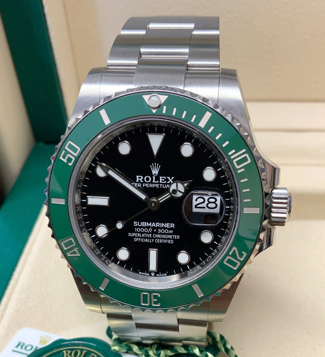 Submariner Assembled 80% Kermit 126610LV