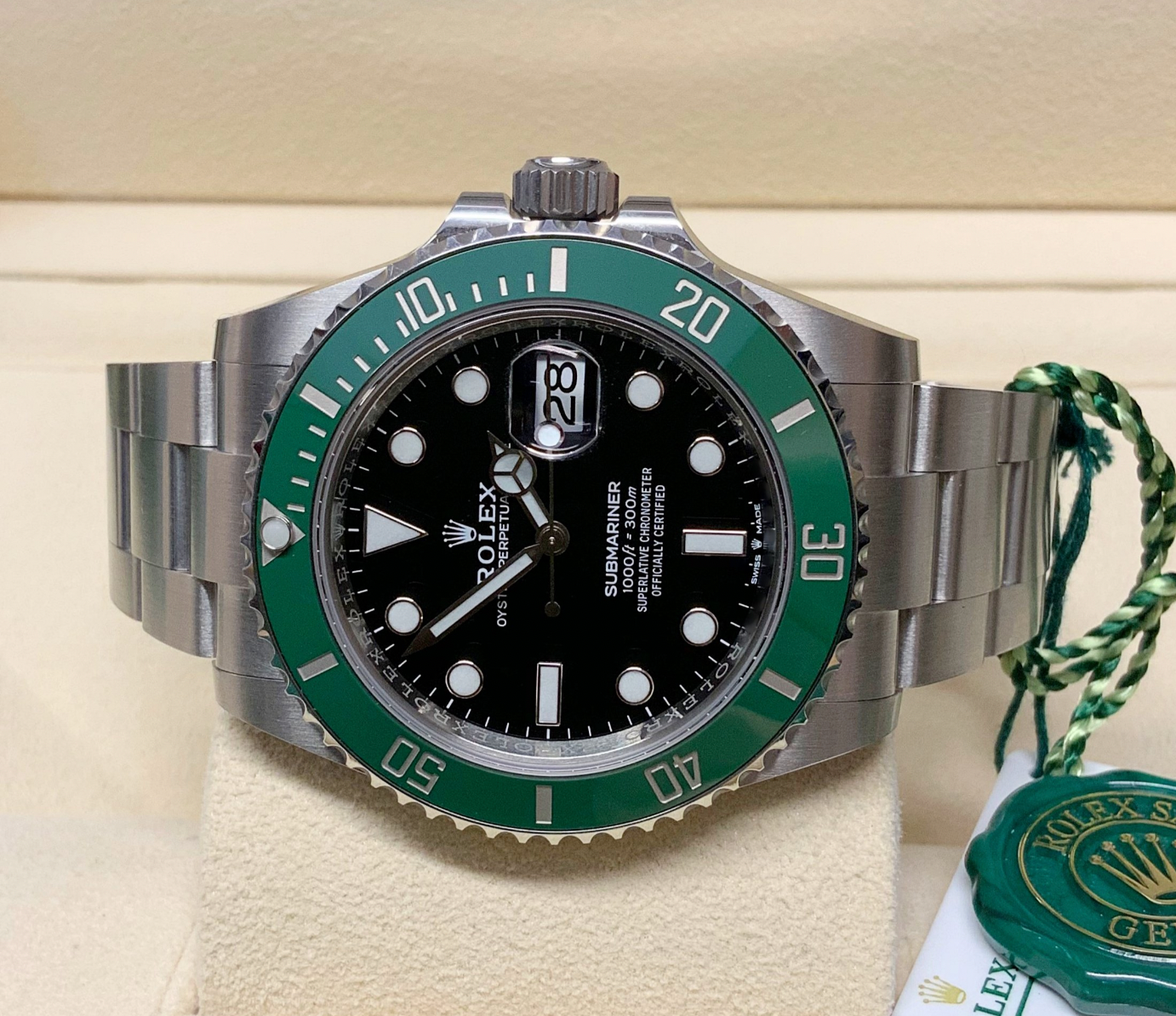 Submariner Assembled 80% Kermit 126610LV
