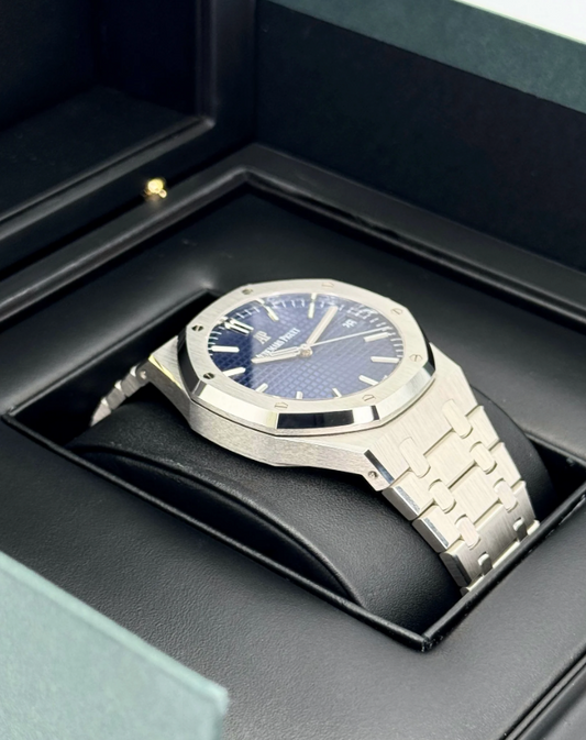 AP Assembled 90% Royal Oak 41mm 15503BC Blue Dial
