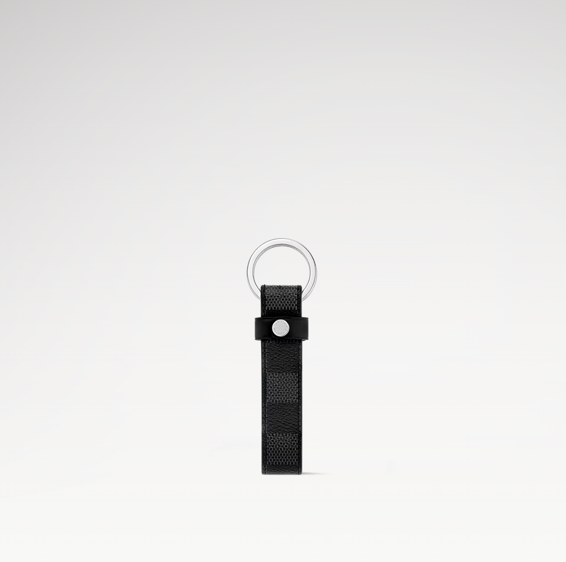 Keychain Dragonne Canvas Black