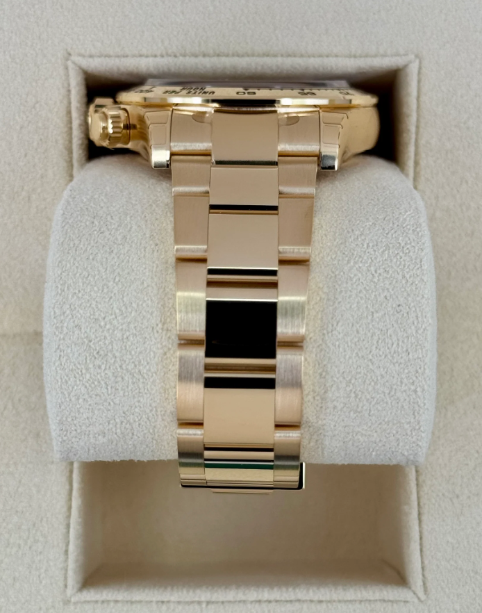 Daytona Assembled 40mm 126508 18K Yellow Gold Plated White Dial
