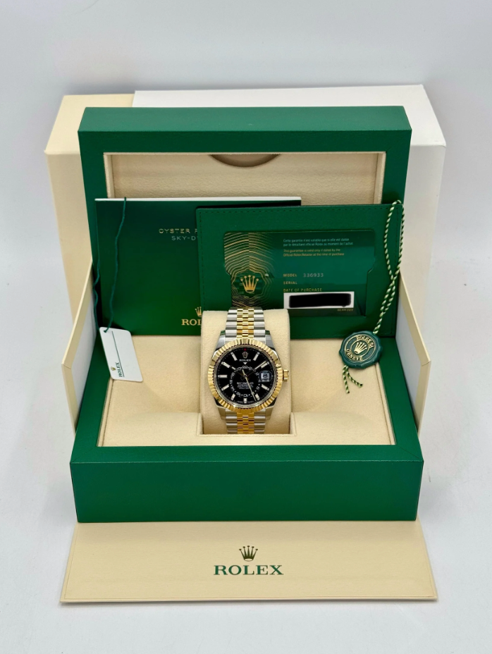 Sky-Dweller Assembled 42mm 336933 Jubilee Black Dial