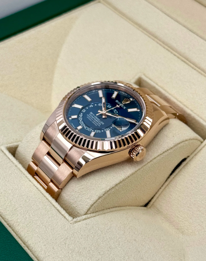 Sky-Dweller Assembled 42mm 336935 Rose Gold Blue Dial