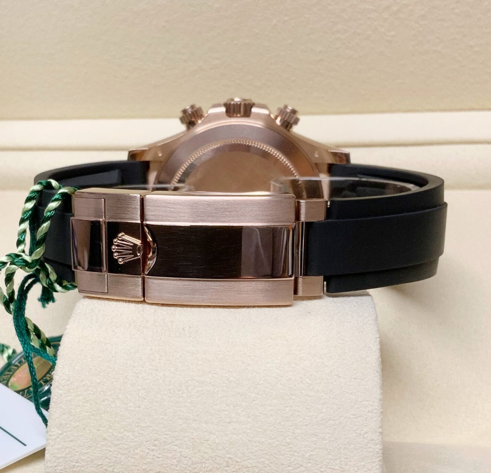 Daytona Assembled 80% oysterflex 116515LN rose gold choco arabic dial