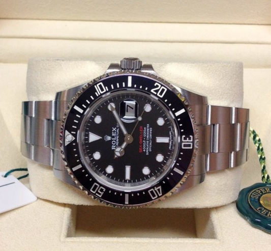 Sea-Dweller Assembled 80% 126600 43mm Red Writing