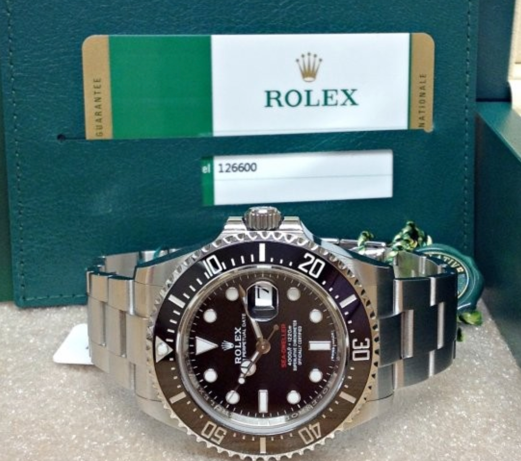 Sea-Dweller Assembled 80% 126600 43mm Red Writing