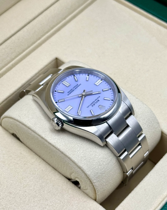 NEW 2025 Oyster Perpetual Assembled (100) 41 mm 126000 Lavender Dial