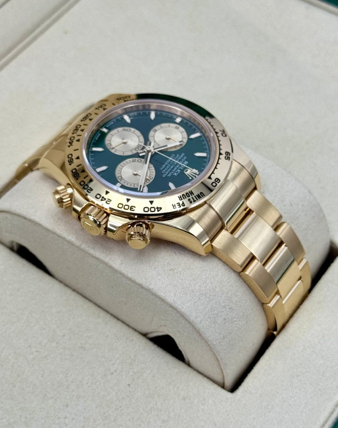 New Daytona 2025 Assembled (100) 40mm 126508LN Green Dial