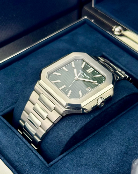 NEW 2025 PP Cubitus Assembled 45mm 5821 Stainless Steel Green Dial