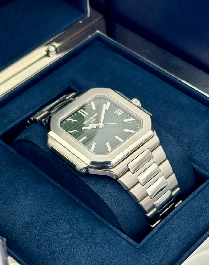 NEW 2025 PP Cubitus Assembled 45mm 5821 Stainless Steel Green Dial
