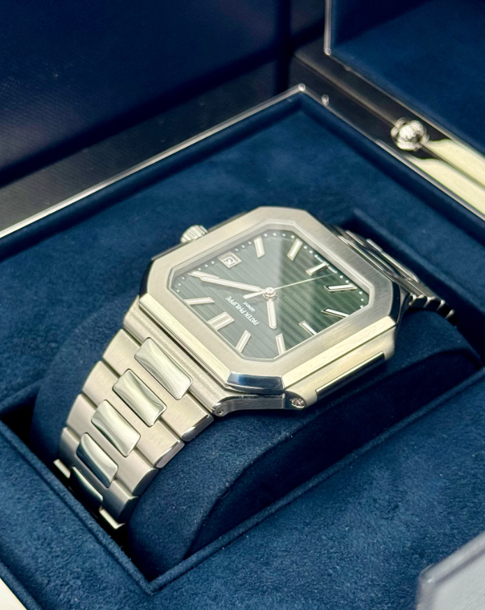 NEW 2025 PP Cubitus Assembled 45mm 5821 Stainless Steel Green Dial
