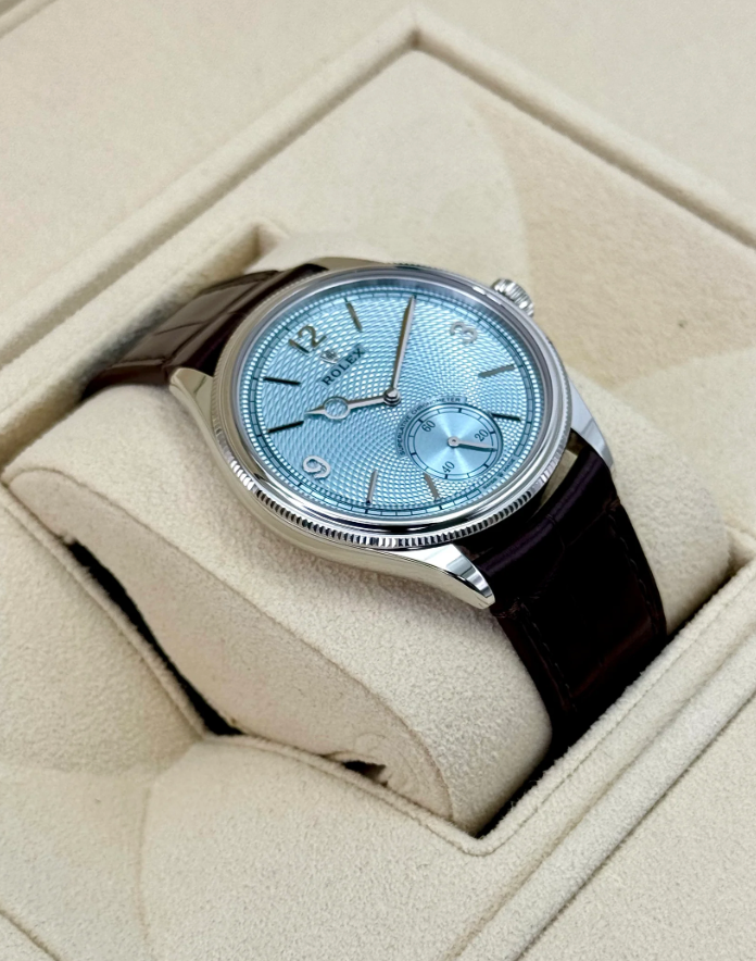 1908 Assembled 39mm 52506 Platinum Ice Blue Dial
