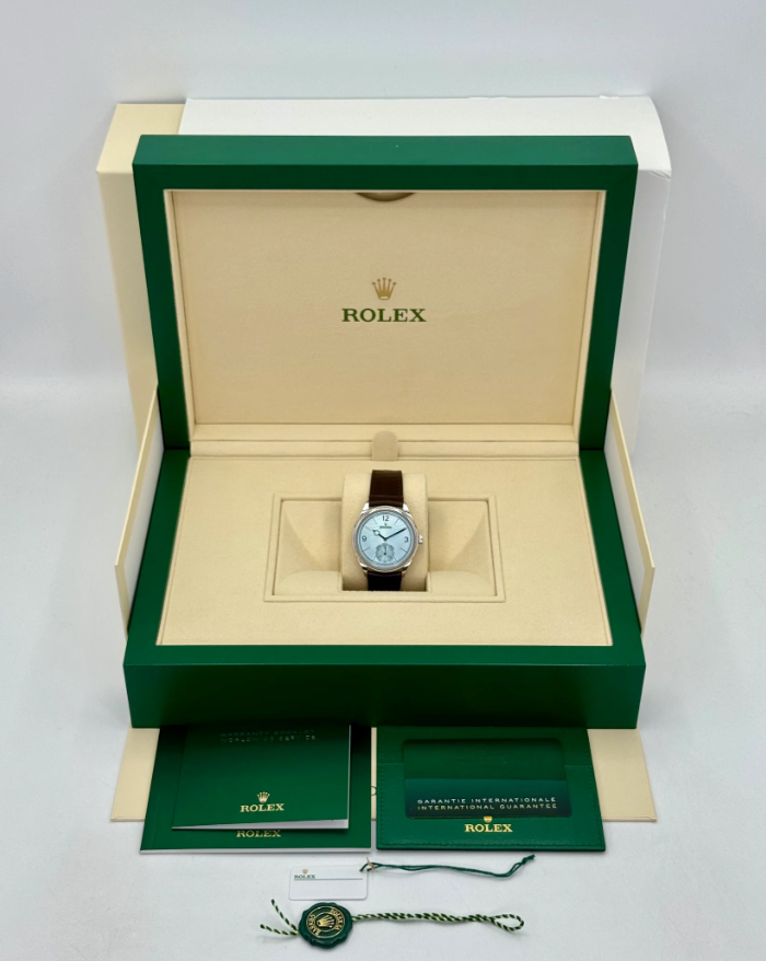1908 Assembled 39mm 52506 Platinum Ice Blue Dial