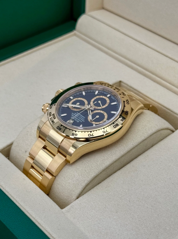 Daytona Assembled 40mm 126508 18K Yellow Gold plated Black Dial