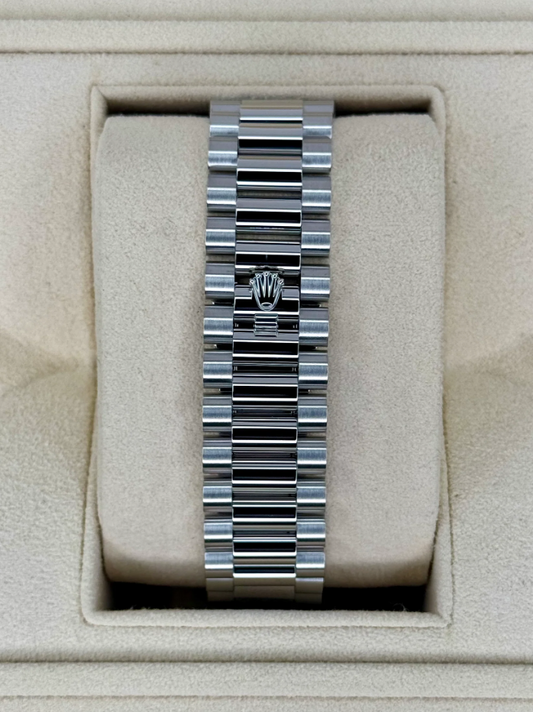 Day-Date Assembled 2025 Platinum 40mm 228236 Ice Blue Roman Dial