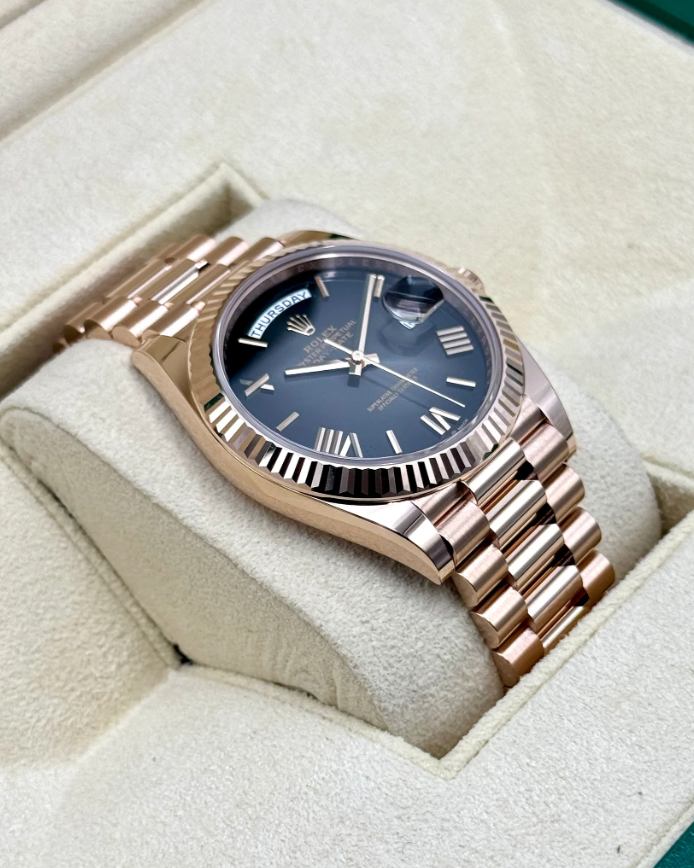 Day-Date Assembled 40mm 228235 Presidential Slate Ombre Dial