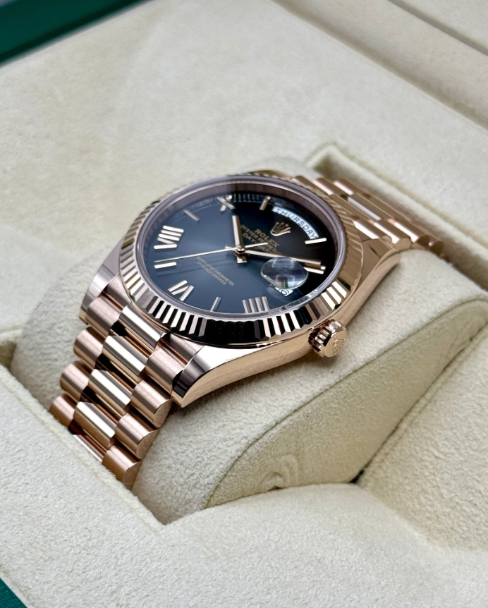 Day-Date Assembled 40mm 228235 Presidential Slate Ombre Dial