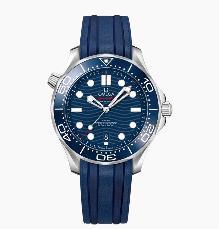 OM Seamaster Master Driver 300 42 mm blaues Zifferblatt